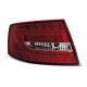 Lighting TUNING-TEC LED tail lights for AUDI A6 C6 SEDAN 04.04-08 6PIN (LIMOUSINE), red-white | races-shop.com