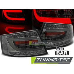 TUNING-TEC LED tail lights for AUDI A6 C6 SEDAN 04.04-08 6PIN (LIMOUSINE), smoke