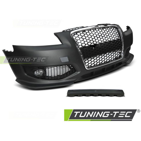 Body kit and visual accessories FRONT BUMPER SPORT CHROME BLACK for AUDI A3 06.05-04.08 | races-shop.com