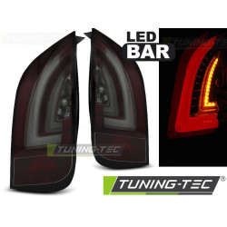 LED BAR TAIL LIGHTS RED SMOKE fits VW UP! 3.11- / SKODA CITIGO 12.11-