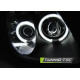 Lighting HEADLIGHTS ANGEL EYES CCFL BLACK fits MERCEDES R170 SLK 04.96-04 | races-shop.com