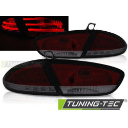 LED TAIL LIGHTS RED SMOKE for SEAT LEON 03.09-12
