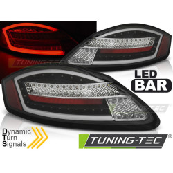 TUNING-TEC LED tail lights (SEQ) for PORSCHE BOXSTER / CAYMAN 987 05-08, black