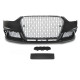 Body kit and visual accessories TUNING-TEC front bumper (Sport) for AUDI A4 B8 12-15 (for parking sensors), black chrome | races-shop.com