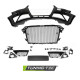 Body kit and visual accessories TUNING-TEC front bumper (Sport) for AUDI A4 B8 12-15 (for parking sensors), black chrome | races-shop.com