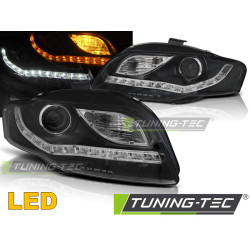 TUNING-TEC headlights (DRL) for AUDI A4 B7 11.04-03.08 (H9), black, V2