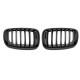Body kit and visual accessories TUNING-TEC grille for BMW X5 E70 X6 E71 08, matt black | races-shop.com