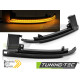 Lighting TUNING-TEC mirror indicators (SEQ) for AUDI A3 08-10/ A4 07-10/ A5 07-10/ A6 08-10/ Q3 11-17, smoke | races-shop.com