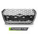 Body kit and visual accessories TUNING-TEC grille (Sport) for AUDI A4 B9 15-19, black chrome | races-shop.com