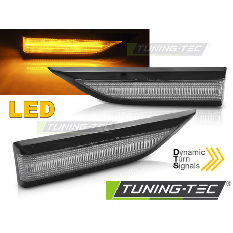 Lighting TUNING-TEC side indicators (SEQ) for VW T6 15-19, black-white | races-shop.com