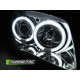 Lighting TUNING-TEC headlights (CCFL, Angel Eyes) for BMW 1 E87/E81/82/88 04-11 (H7), chrome | races-shop.com