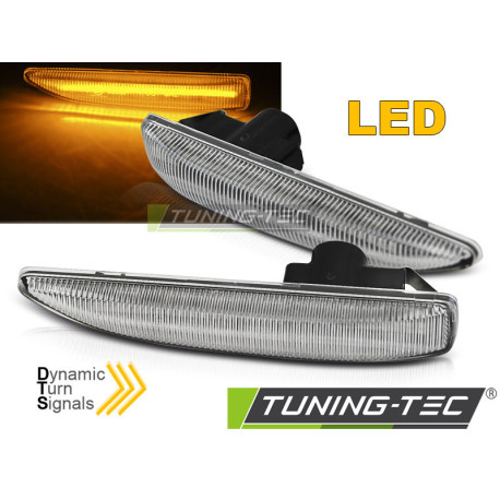 Lighting RACES side indicators (SEQ) for BMW E65 / E66 / E67, white | races-shop.com