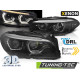 TUNING-TEC headlights (Angel Eyes, DRL, SEQ) for XENON BMW F10/F11 10-13 (AFS, D1S), black