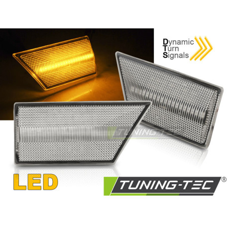 Lighting RACES side indicators (SEQ) for OPEL SIGNUM VECTRA C 02-08, white | races-shop.com