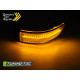 Lighting TUNING-TEC mirror indicators (SEQ) for FORESTER / OUTBACK / LEGACY, white | races-shop.com