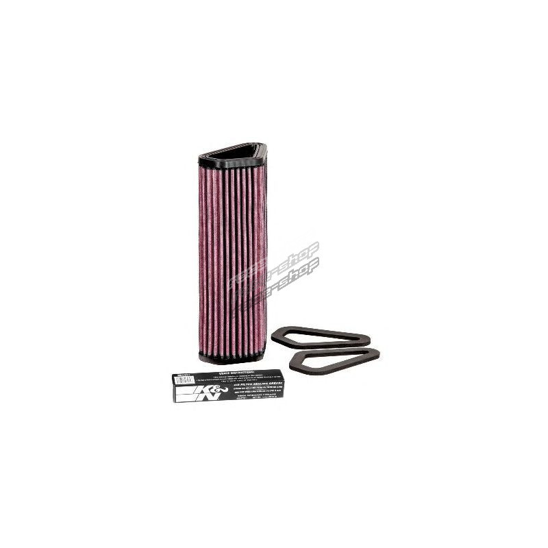 K and N DU-1007 Motorcycle Replacement Air Filter 