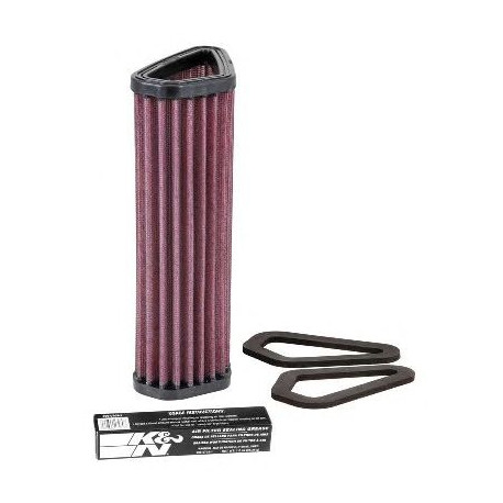 Replacement air filters moto K&N replacement air filter DU-1007R | races-shop.com