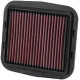 Replacement air filters moto K&N replacement air filter DU-1112 | races-shop.com