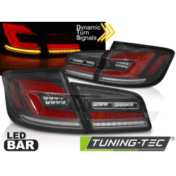 TUNING-TEC LED tail lights (LED Bar, SEQ) for BMW F10 10-16, black