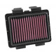 Replacement air filters moto K&N replacement air filter HA-2513 | races-shop.com