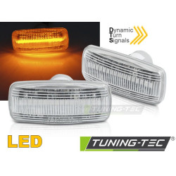 TUNING-TEC side indicators (SEQ) for CHRYSLER JEEP PATRIOT / COMPASS / GRAND CHEROKEE, chrome