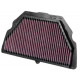 Replacement air filters moto K&N replacement air filter HA-6001 | races-shop.com