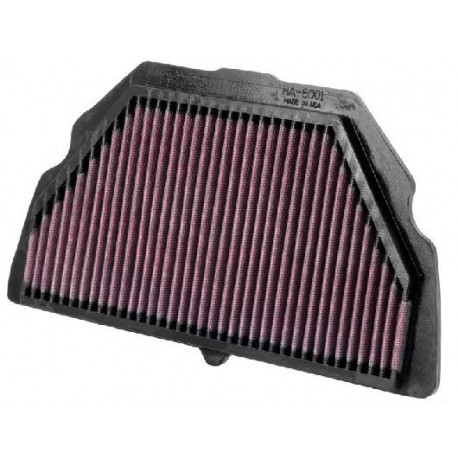 Replacement air filters moto K&N replacement air filter HA-6001 | races-shop.com