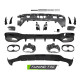 Body kit and visual accessories TUNING-TEC rear bumper (Sport) for MERCEDES CLA W118 19-23, black | races-shop.com