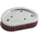 Replacement air filters moto K&N replacement air filter HD-9608 | races-shop.com