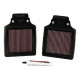 Replacement air filters moto K&N replacement air filter KA-1299-1 | races-shop.com