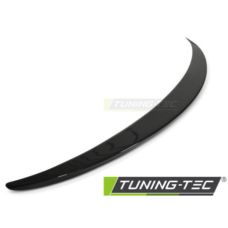 Body kit and visual accessories TRUNK SPOILER SPORT STYLE GLOSSY BLACK fits MERCEDES W205 4D 14-21 | races-shop.com