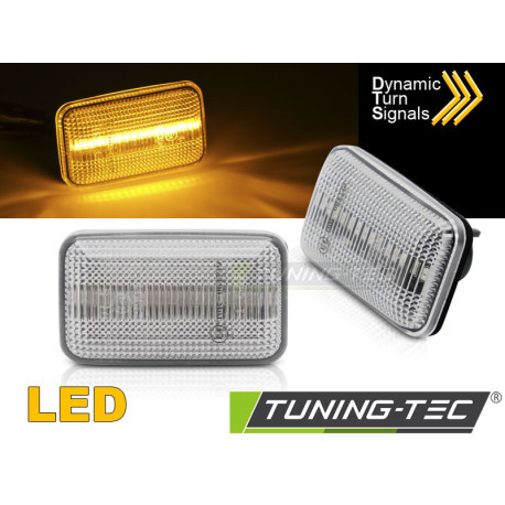 Lighting TUNING-TEC side indicators (SEQ) for 100 200 A6 80, white | races-shop.com
