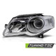 TUNING-TEC headlight for VW PASSAT B6 3C 03.05-10 (H7), chrome, left