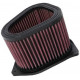 Replacement air filters moto K&N replacement air filter SU-1598 | races-shop.com