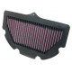 Replacement air filters moto K&N replacement air filter SU-7506 | races-shop.com