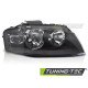 Lighting TUNING-TEC headlight for AUDI A3 8P 03-08 (H7, TYC), black, right | races-shop.com