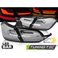 TUNING-TEC LED tail lights for FORD FIESTA MK8 17-21 HATCHBACK, chrome