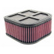 Replacement air filters moto K&N replacement air filter YA-1283 | races-shop.com