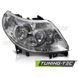 TUNING-TEC headlight for DUCATO / BOXER / JUMPER 10-14 (H7/H1, TYC), chrome, right