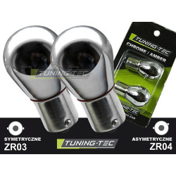 TURN SIGNAL BULBS CHROME SYMETRYCZNE, PY21W, BA15S