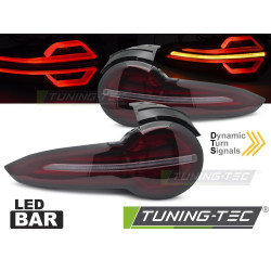 TUNING-TEC LED tail lights (SEQ) for MAZDA MX5 ND 2015, red-smoke