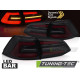 Lighting TUNING-TEC LED tail lights (SEQ) for W/ VW GOLF 7 13-17 SW (VARIANT), black-smoke, red | races-shop.com