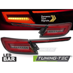 LED BAR TAIL LIGHTS RED WHITE SEQ fits TOYOTA GR86 21-