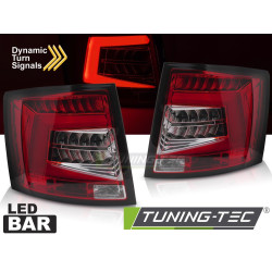 LED BAR TAIL LIGHTS RED WHITE fits SKODA OCTAVIA III 12-20 SW OEM BULB