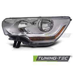 TUNING-TEC headlight for CITROEN C4 10-15 (H7/H1, TYC), chrome, left