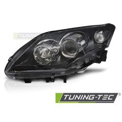TUNING-TEC headlight for RENAULT LAGUNA III 07-11 (H7, TYC), black, left