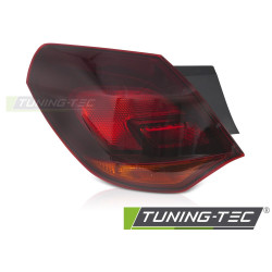 TUNING-TEC tail light (Sport) for OPEL ASTRA J 10-15 HB (TYC), red-smoke, left