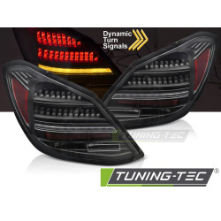 LED TAIL LIGHTS BLACK SEQ fits MERCEDES C-CLASS W205 14-21