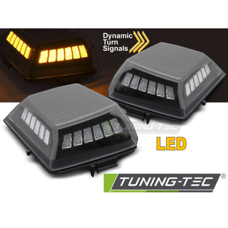 Lighting TUNING-TEC front indicators (SEQ) for MERCEDES G-KLASA W464 18, black | races-shop.com