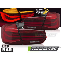 TUNING-TEC LED tail lights (LED Bar, SEQ) for BMW F31 11-18, red